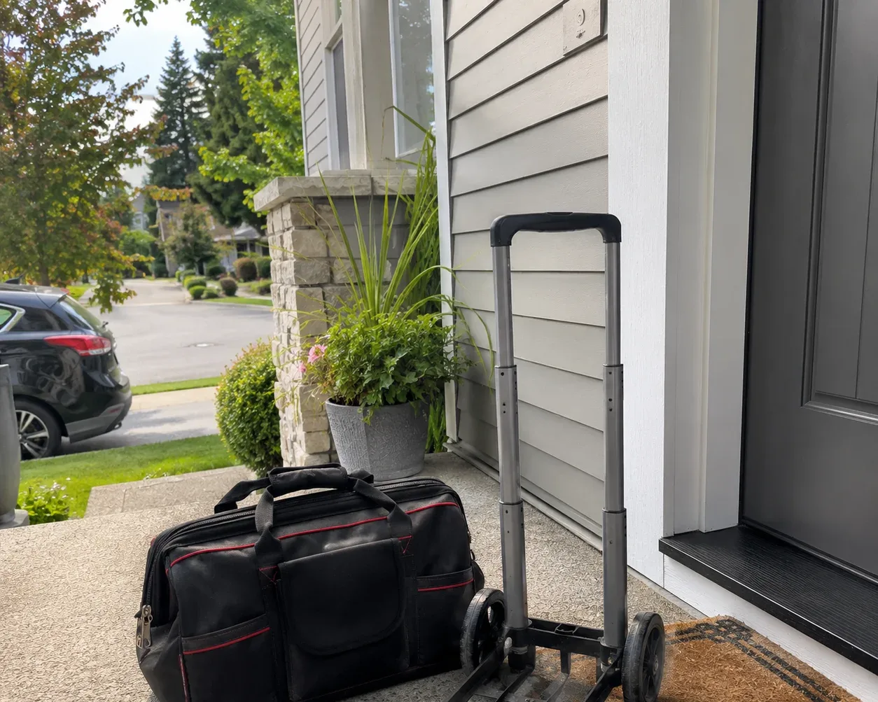 North Fraser Appliance Repair technician at work
